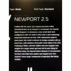 Men's Blade 2020 Special Select Newport 2.5 35" Putter -Golf Equipment Shop 189c53b09a6191f6c3c5380a35b52002b45d236e 109 550x550h