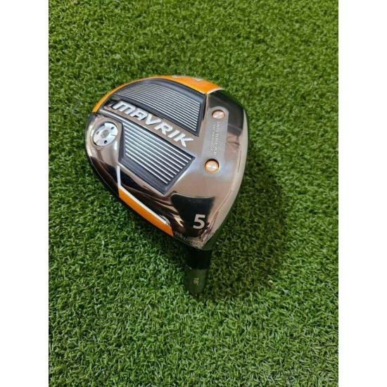 Callaway Mavrik 18* 5 Wood Head, RH, HEAD ONLY...New In Plastic 1 Callaway Mavrik 18* 5 Wood Head, RH, HEAD ONLY...New In Plastic