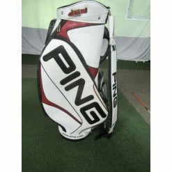 BUBBA WATSON EDITION PING STAFF CART BAG 6 WAY DIVIDER WITH STRAP WHITE/MAROON -Golf Equipment Shop a8b3c17b9c88ae76325b34a83e35809681cb4560 103 550x550h