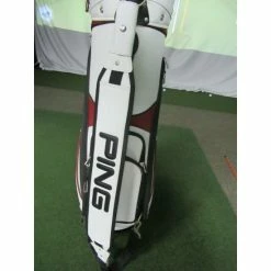 BUBBA WATSON EDITION PING STAFF CART BAG 6 WAY DIVIDER WITH STRAP WHITE/MAROON -Golf Equipment Shop a8b3c17b9c88ae76325b34a83e35809681cb4560 104 550x550h