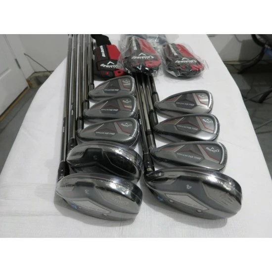 Callaway 2019 Big Bertha 19 Iron Set - 3H, 4H, 5H, 6-AW - Ladies Graphite - NEW 1 Callaway 2019 Big Bertha 19 Iron Set - 3H, 4H, 5H, 6-AW - Ladies Graphite - NEW