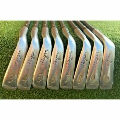 Ben Hogan H40 Iron Set 3-PW RH / Senior Graphite / Original Grips / Nice /mm4408